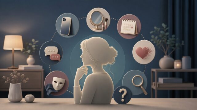 浮気している女性の行動