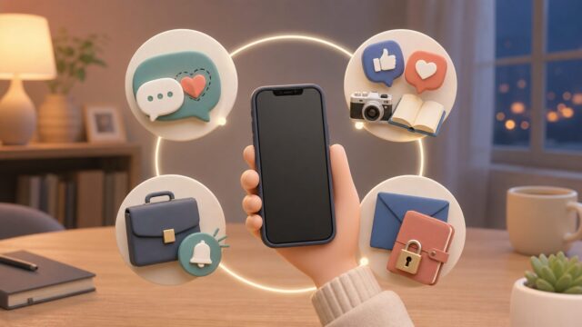 妻がスマホを離さない