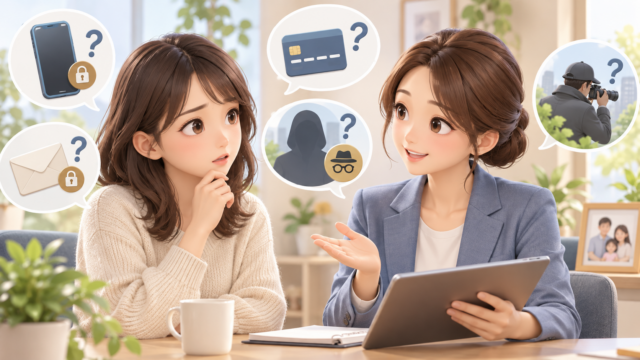 調査は家族にバレる?